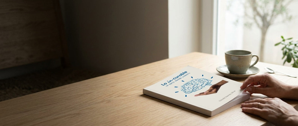 Portada del libro Lo incurable se sana desde adentro, de Claudia Sasmay