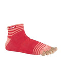 Calcetín con dedos Injinji Micro Coral, vista lateral