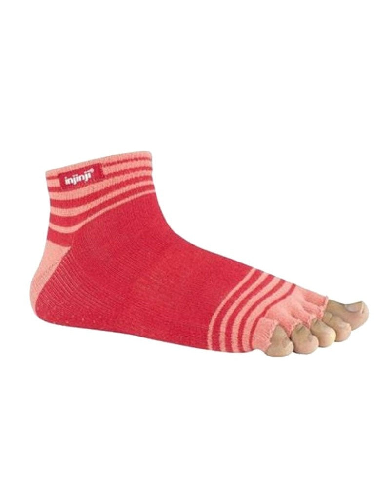 Calcetín con dedos Injinji Micro Coral, vista lateral