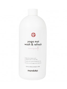 Yoga Mat Wash & Refresh 32 OZ Lemongrass